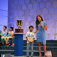 Speller #238 Akash Vukoti from San Angelo, Texas, the only six-year-old speller at the 2016 bee, interviewed by ESPN’s Kaylee Hartung.